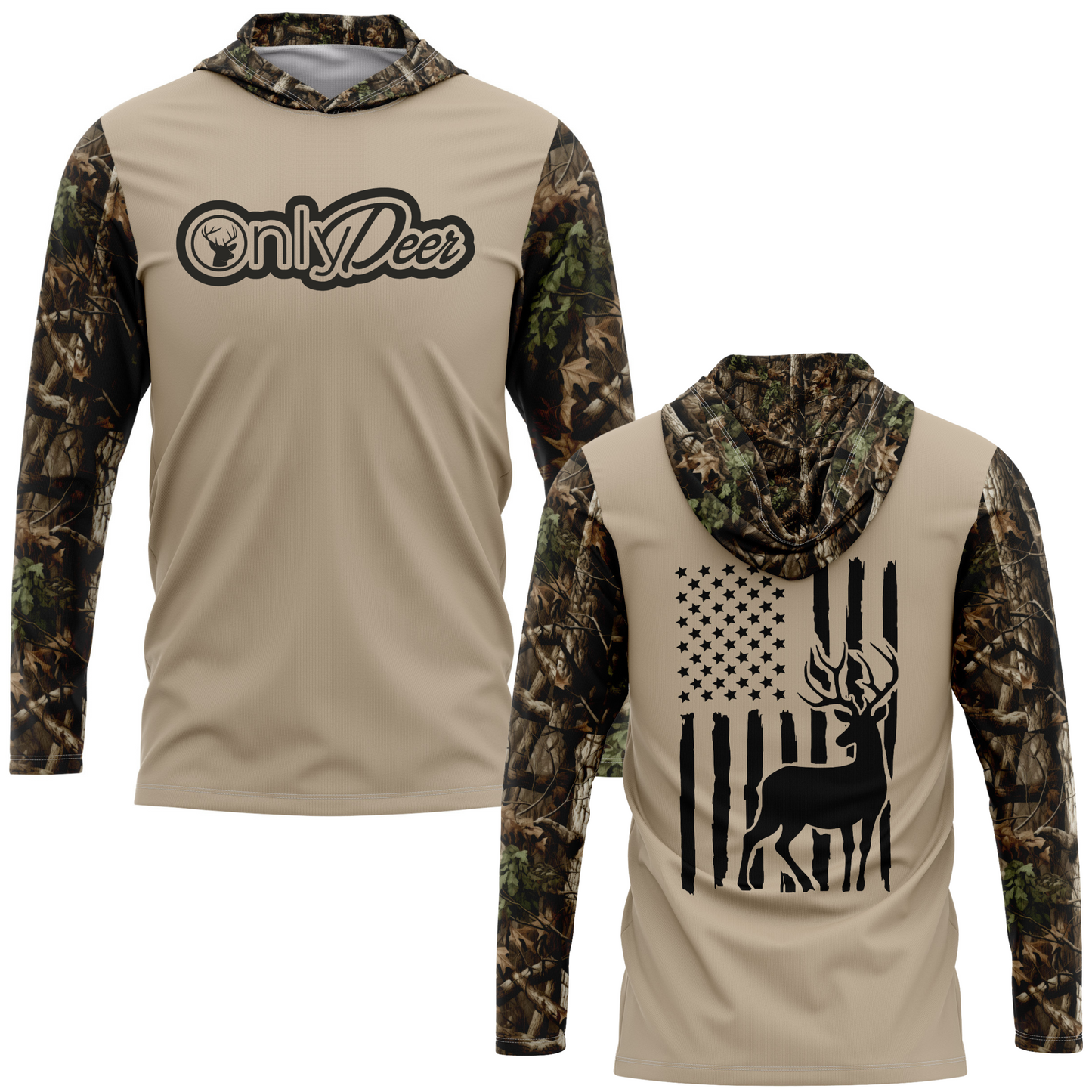 Only Deer SPF50 Performance Hunting Hoodie