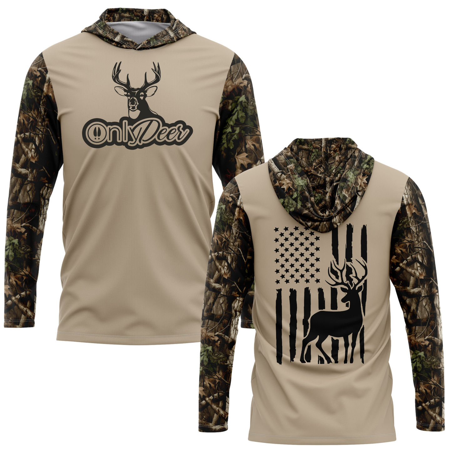 Only Deer SPF50 Performance Hunting Hoodie