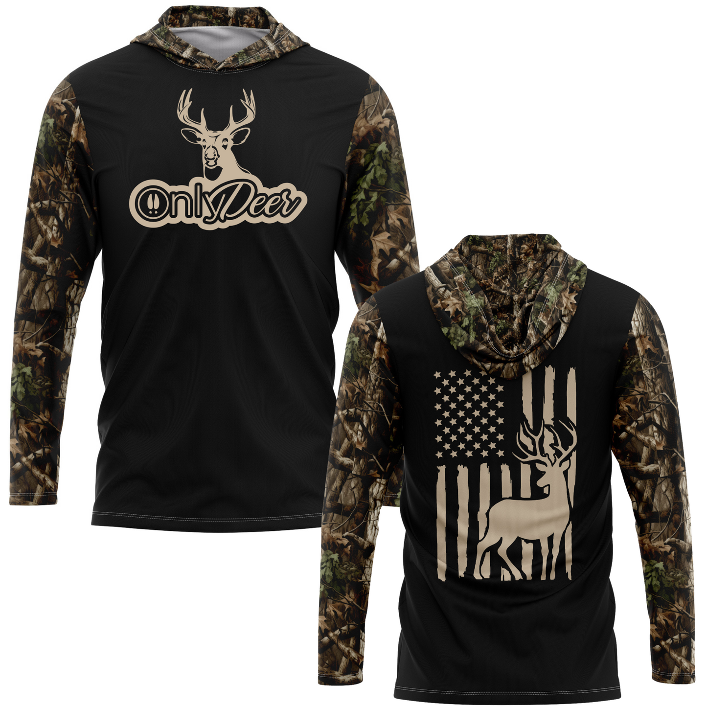 Only Deer SPF50 Performance Hunting Hoodie