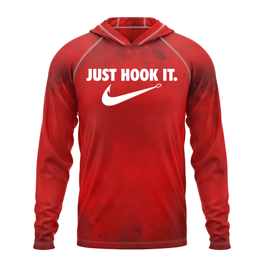 Just Hook It SPF50 Performance Fishing Hoodie