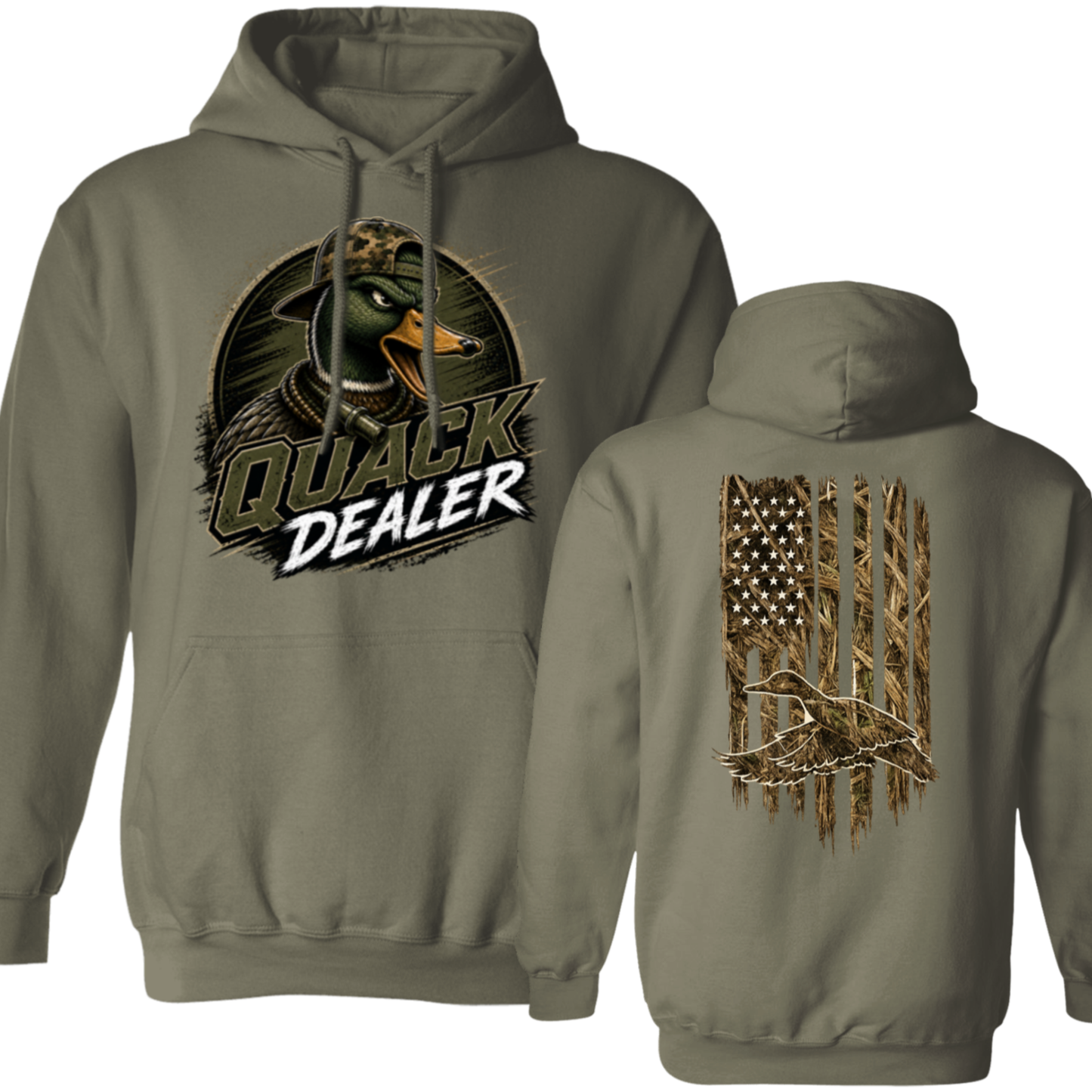Quack Dealer Duck Hunting Hoodie