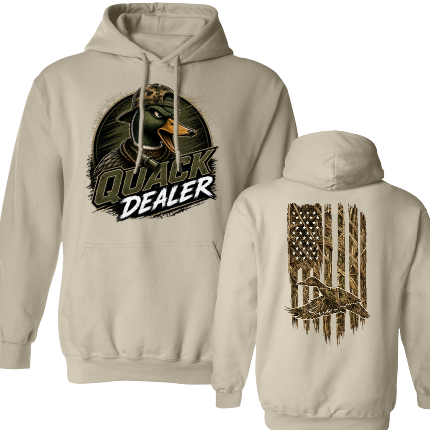 Quack Dealer Duck Hunting Hoodie