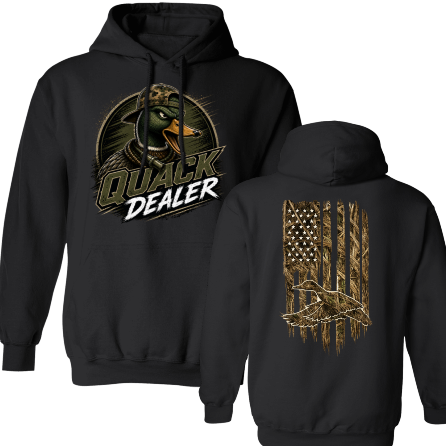 Quack Dealer Duck Hunting Hoodie