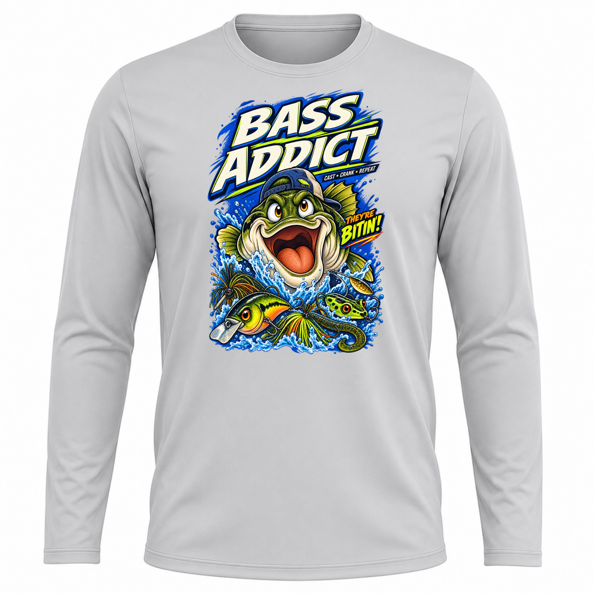 Bass Addict UPF40 Long Sleeve
