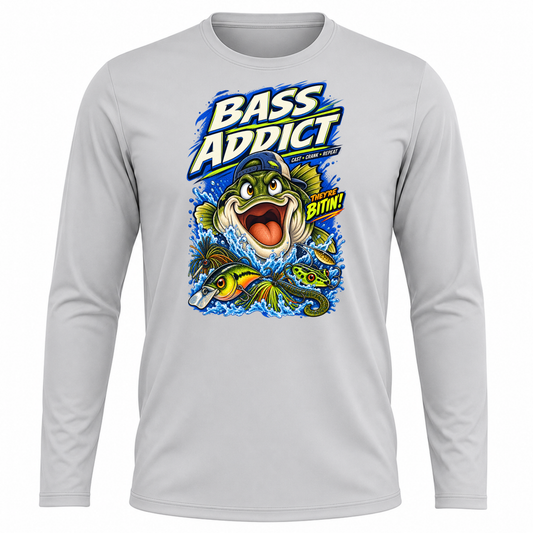 Bass Addict UPF40 Long Sleeve