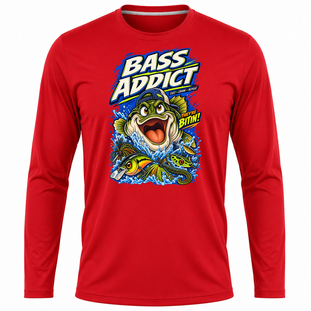 Bass Addict UPF40 Long Sleeve