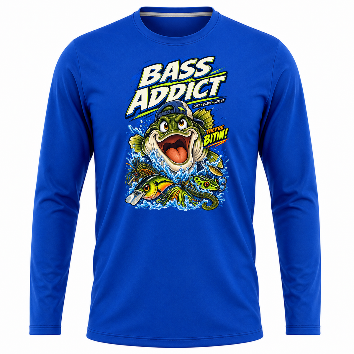 Bass Addict UPF40 Long Sleeve