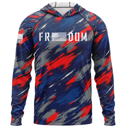 Freedom SPF50 Patriotic Performance Hoodie