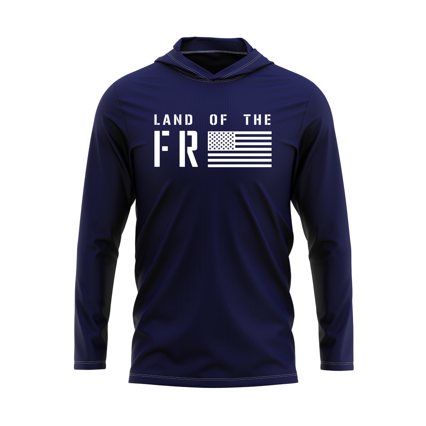 Land Of The Free Moisture Wicking Performance Hoodie
