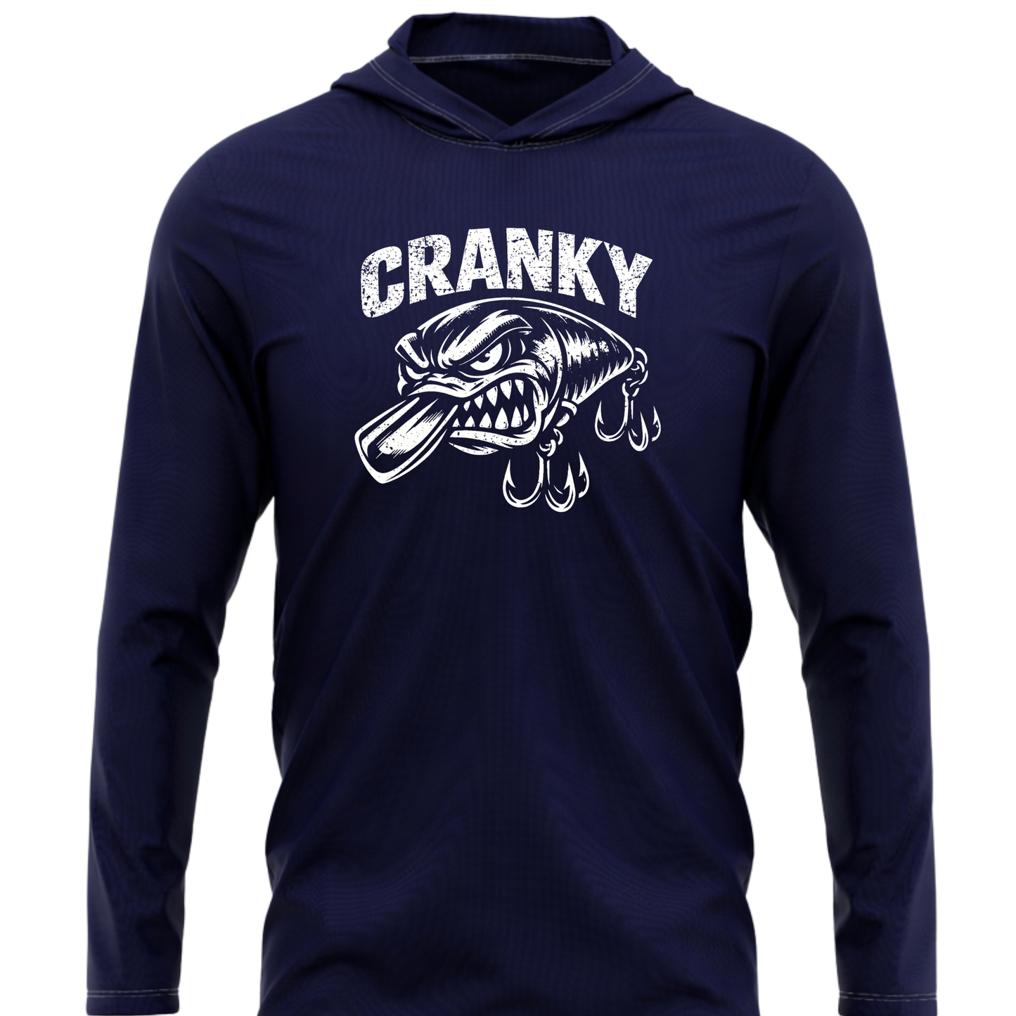 Angry Crankbait SPF50 Performance Fishing Hoodie