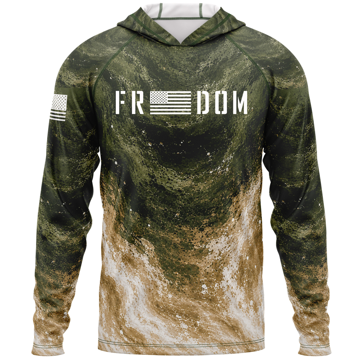 Freedom SPF50 Patriotic Performance Hoodie