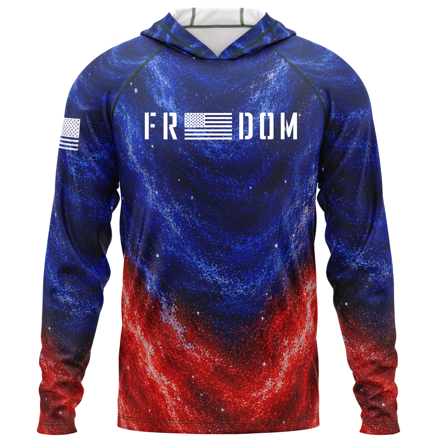 Freedom SPF50 Patriotic Performance Hoodie