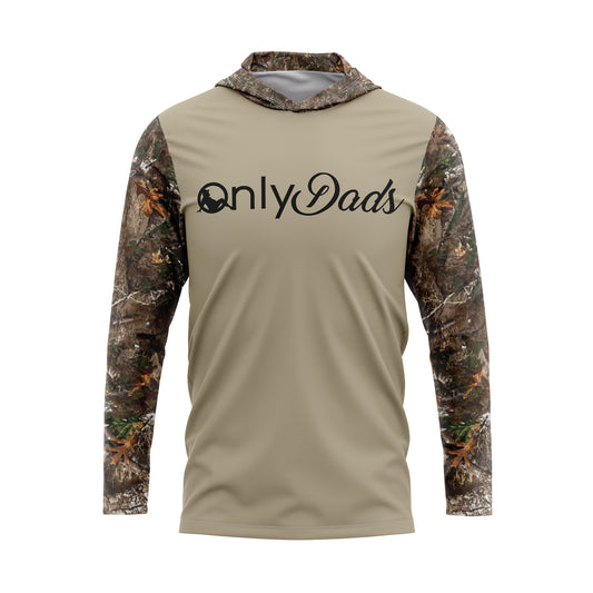 Only Dads Hunting Camo SPF50 Performance Hoodie