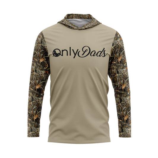 Only Dads Waterfowl Camo SPF50 Performance Hoodie