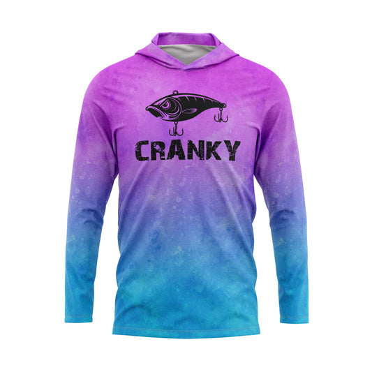 Cranky Crankbait SPF50 Performance Fishing Hoodie