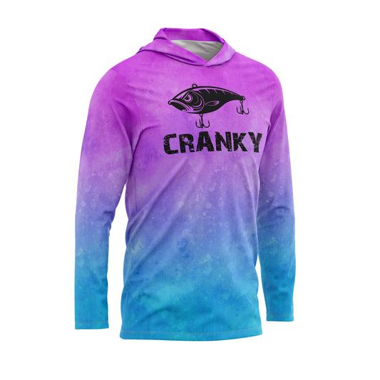 Cranky Crankbait SPF50 Performance Fishing Hoodie