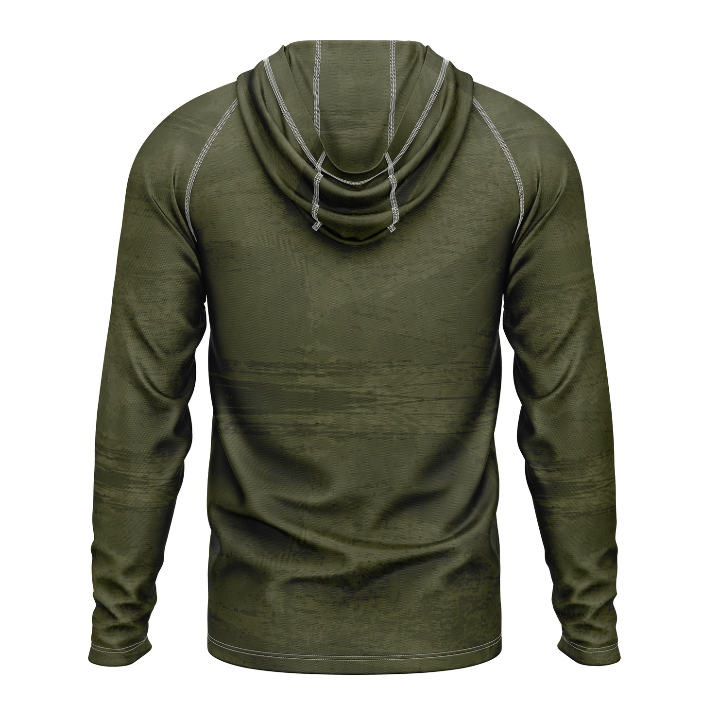 Rippin Lips SPF50 Performance Fishing Hoodie-Military Green