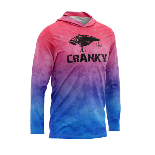 Cranky Crankbait SPF50 Performance Fishing Hoodie