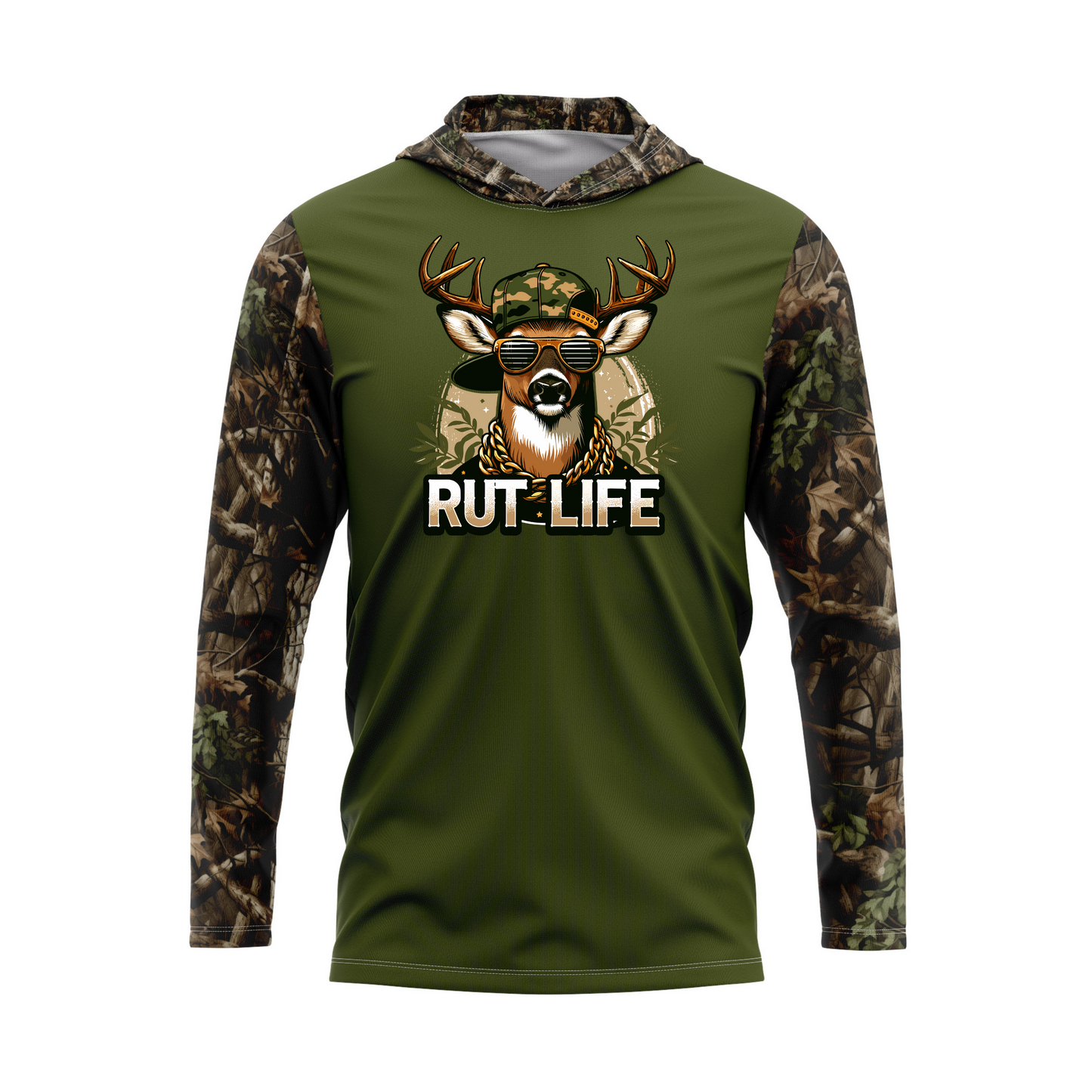 Rut Life SPF50 Deer Hunting Performance Hoodie