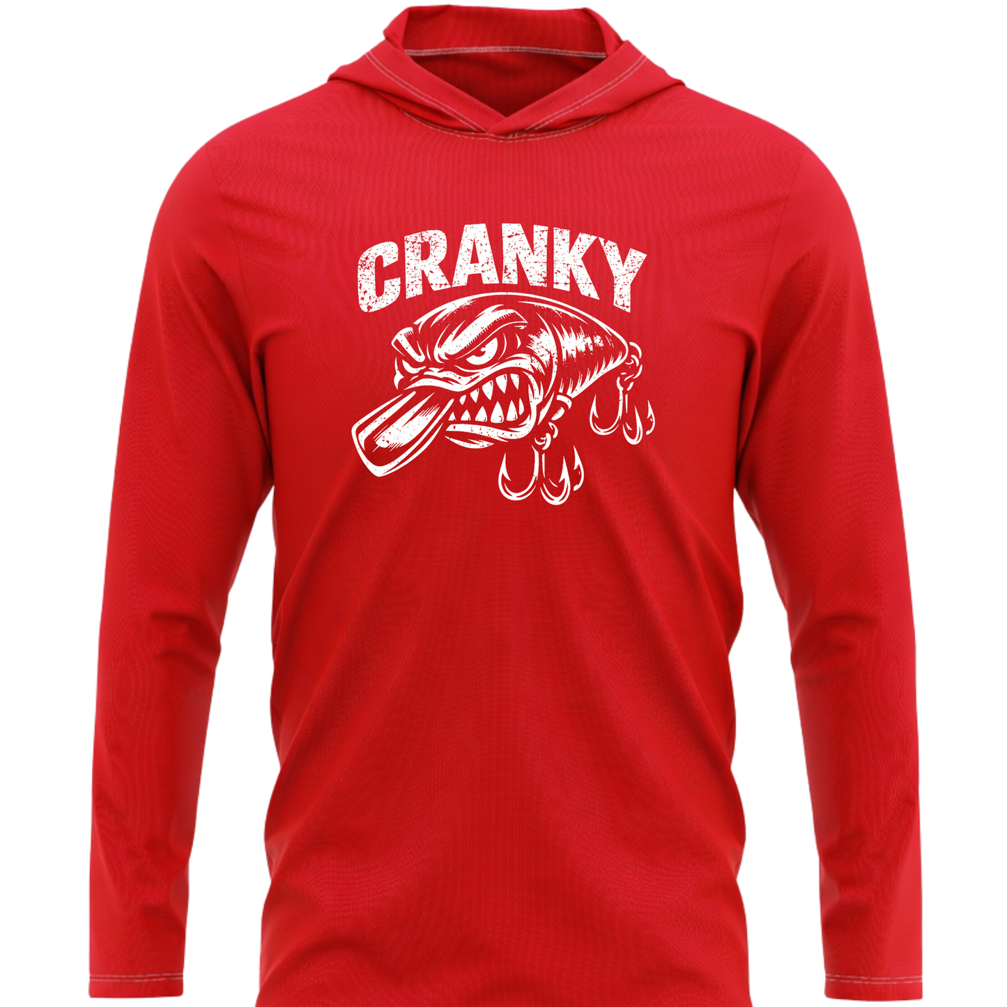 Angry Crankbait SPF50 Performance Fishing Hoodie