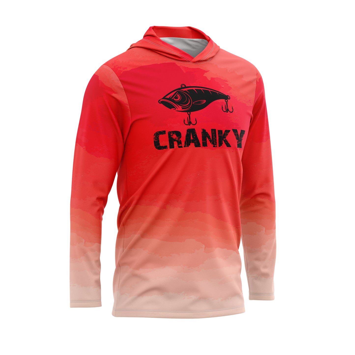 Cranky Crankbait SPF50 Performance Fishing Hoodie