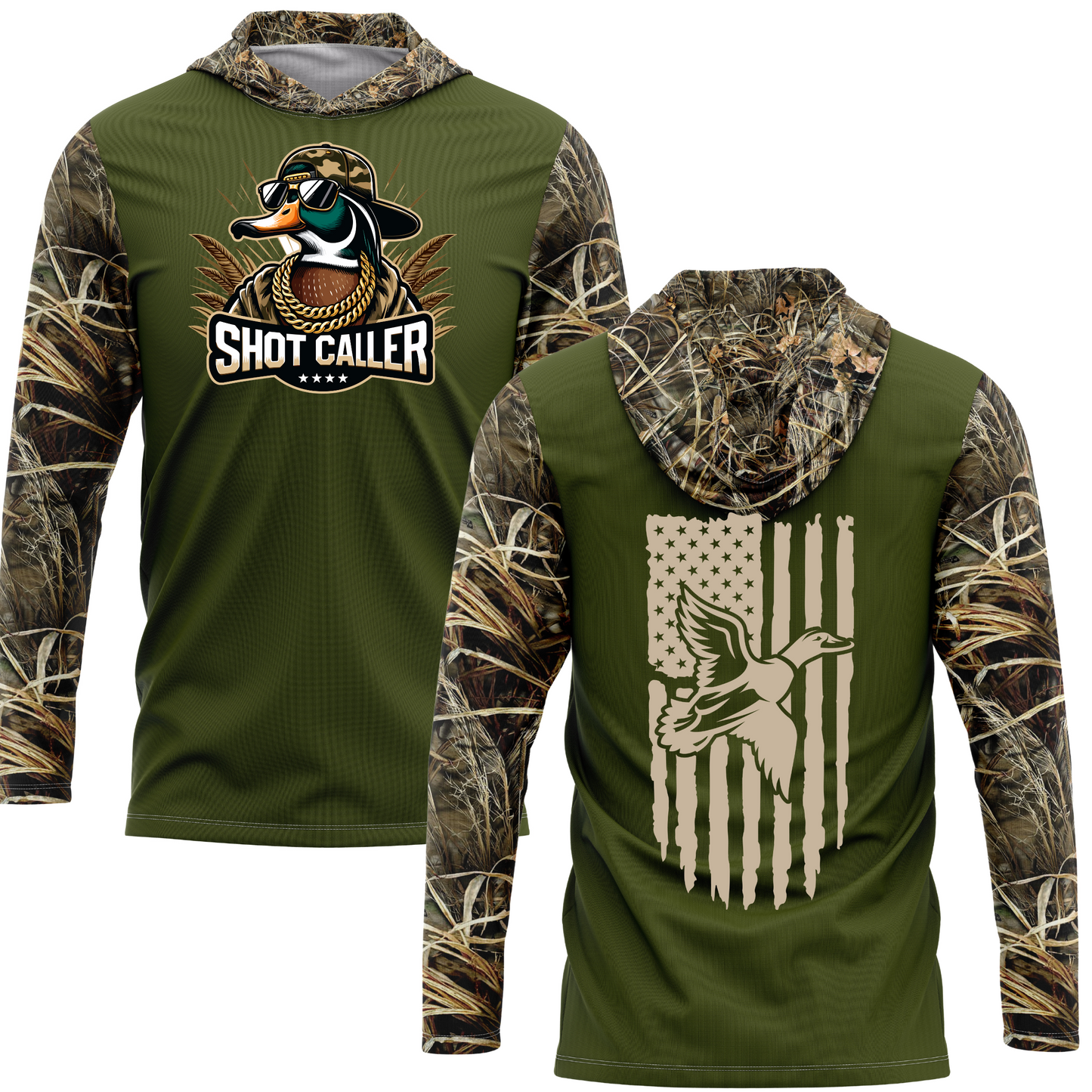 Shot Caller SPF50 Duck Hunting Performance Hoodie