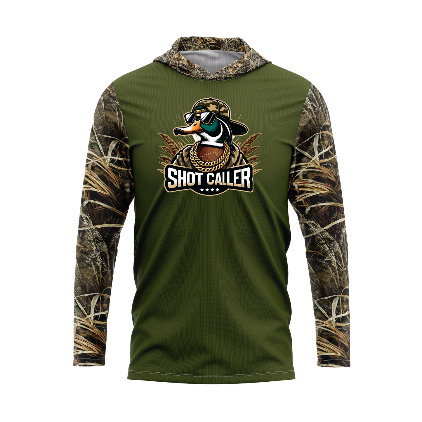 Shot Caller SPF50 Duck Hunting Performance Hoodie