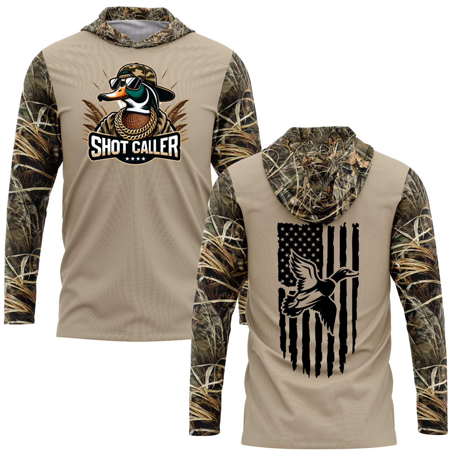 Shot Caller SPF50 Duck Hunting Performance Hoodie