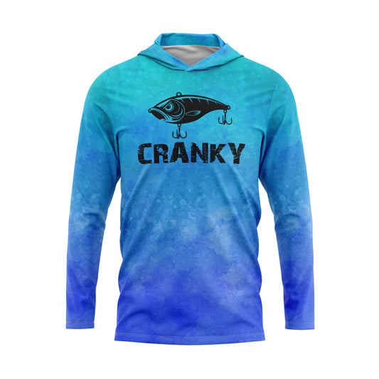 Cranky Crankbait SPF50 Performance Fishing Hoodie