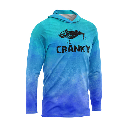 Cranky Crankbait SPF50 Performance Fishing Hoodie