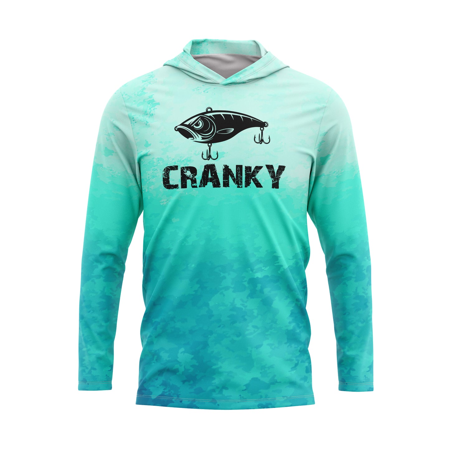 Cranky Crankbait SPF50 Performance Fishing Hoodie