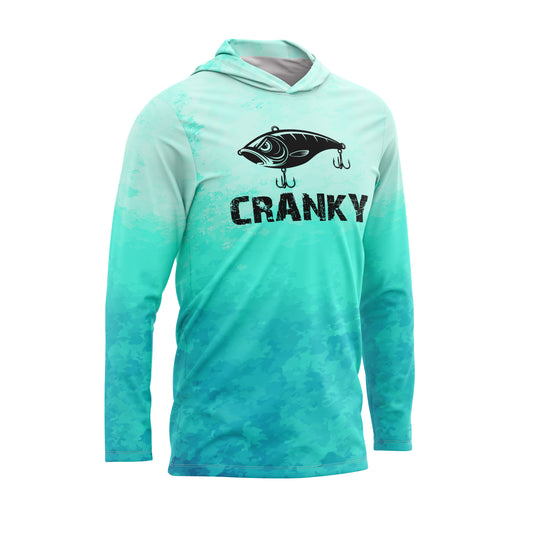 Cranky Crankbait SPF50 Performance Fishing Hoodie