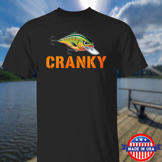 Cranky Fishing T Shirt