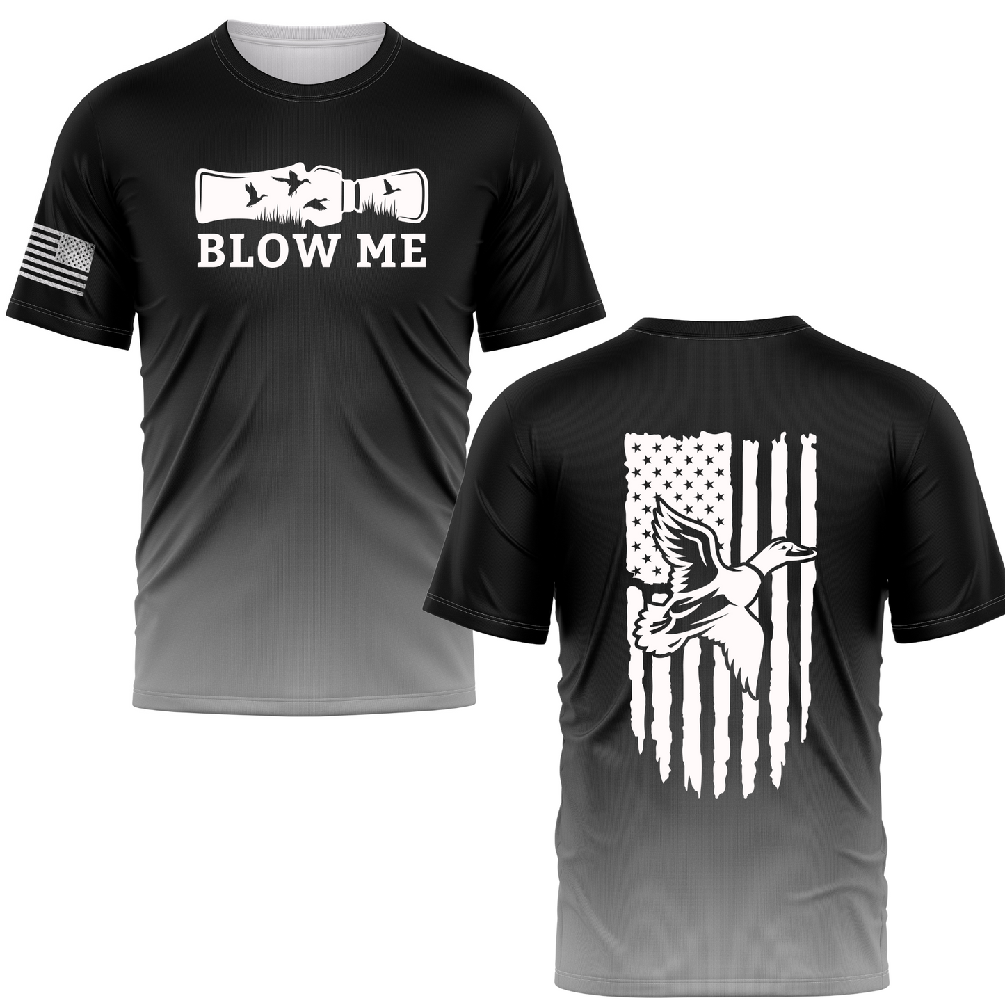 Blow Me Duck Hunting Performance Tee