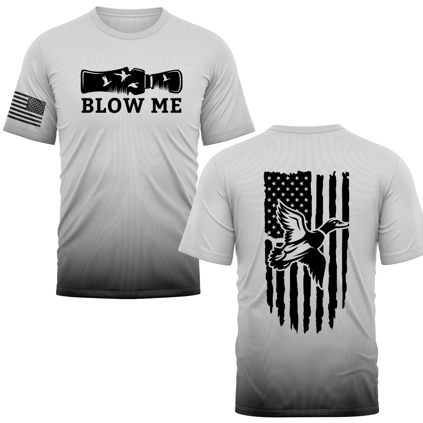 Blow Me Duck Hunting Performance Tee