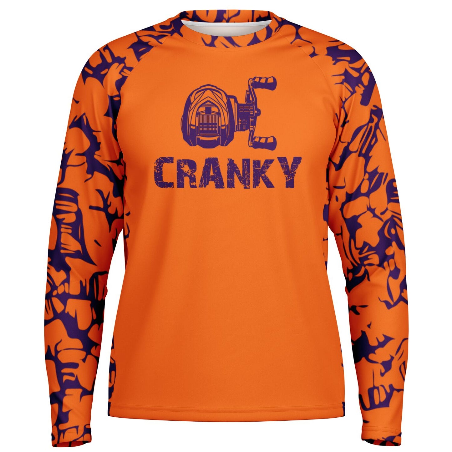 Cranky Baitcaster UPF40 Performance Fishing Long Sleeve T Shirt