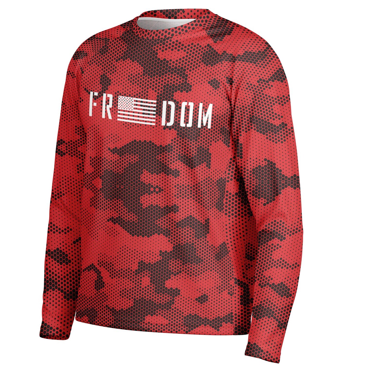 Freedom UPF40 Long Sleeve Patriotic Tee
