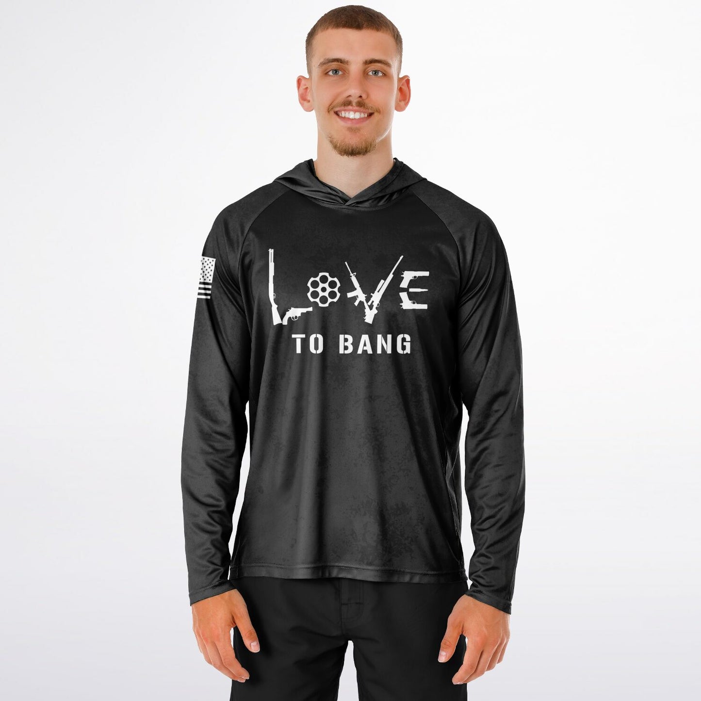 Love To Bang SPF50 Patriotic Performance Hoodie