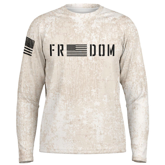 Freedom UPF40 Long Sleeve Patriotic Tee