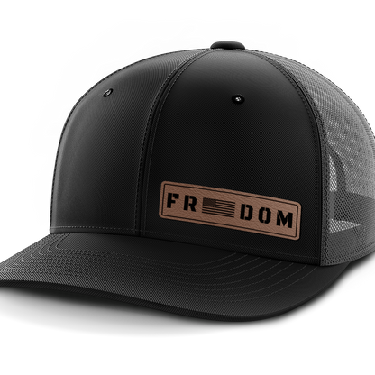 Freedom, Leather Patch Hat