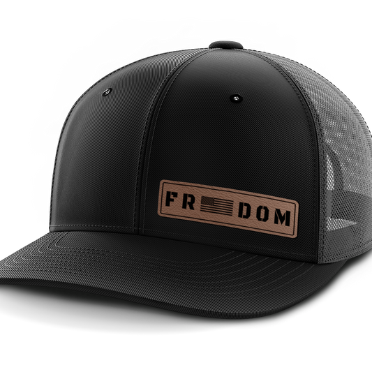 Freedom, Leather Patch Hat