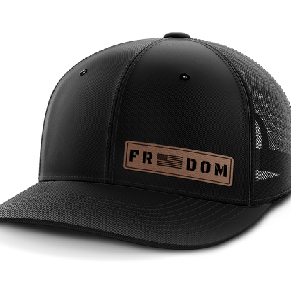 Freedom, Leather Patch Hat