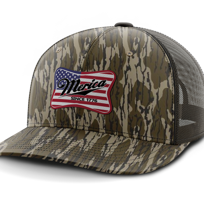 Merica, Leather Patch Hat