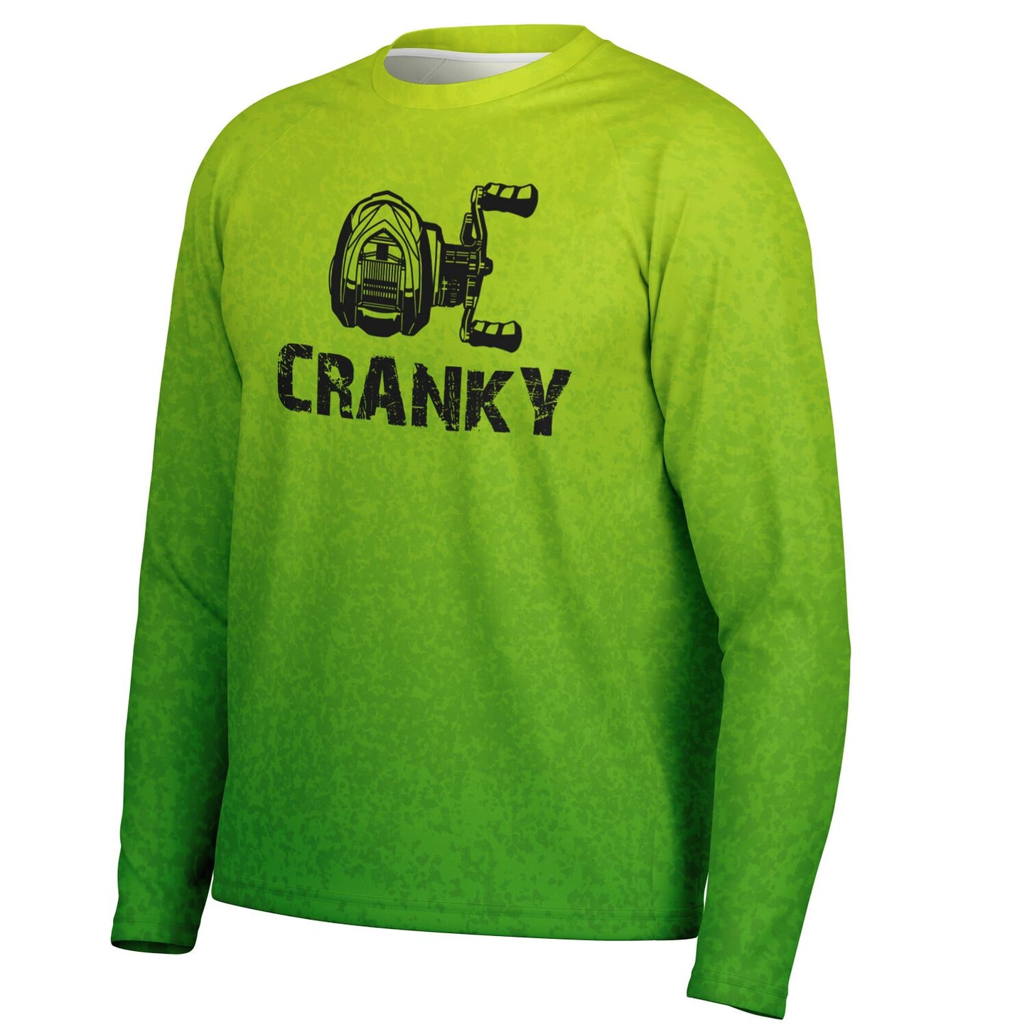 Cranky Baitcaster UPF40 Performance Fishing Long Sleeve T Shirt