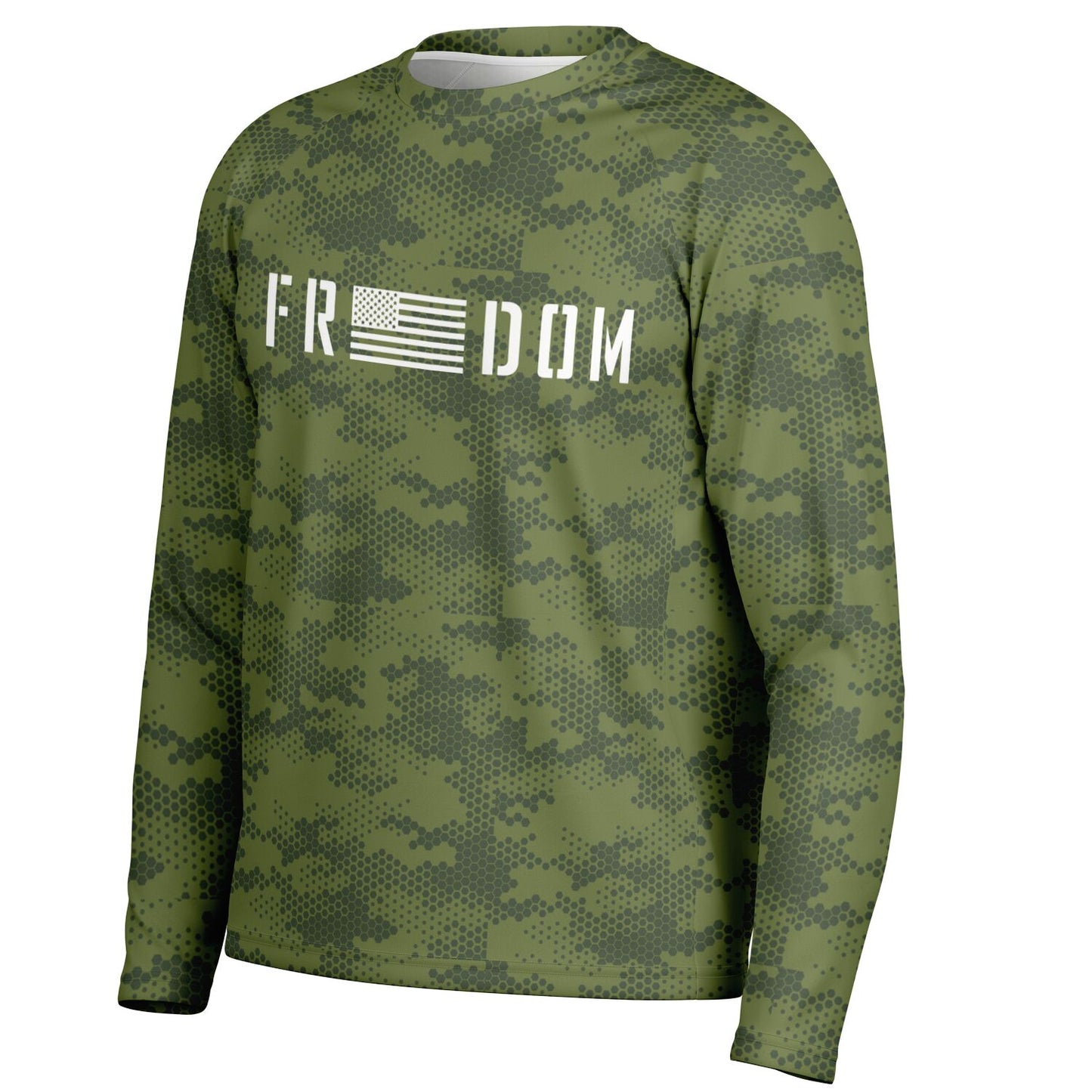 Freedom UPF40 Long Sleeve Patriotic Tee