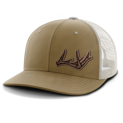 Antlers, Deer & Shed Hunting, Leather Patch Hat