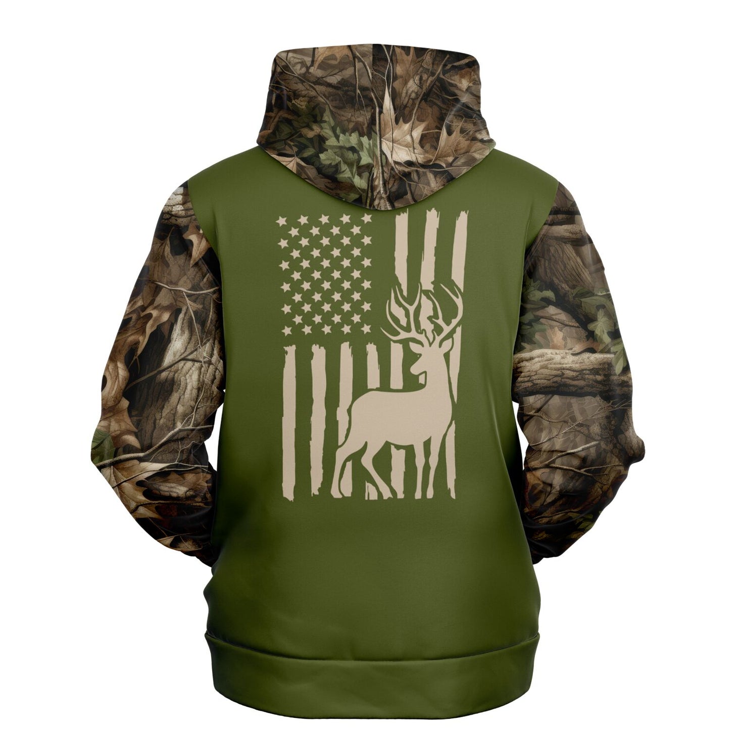 Only Deer Deer Hunting Hoodie (Green)