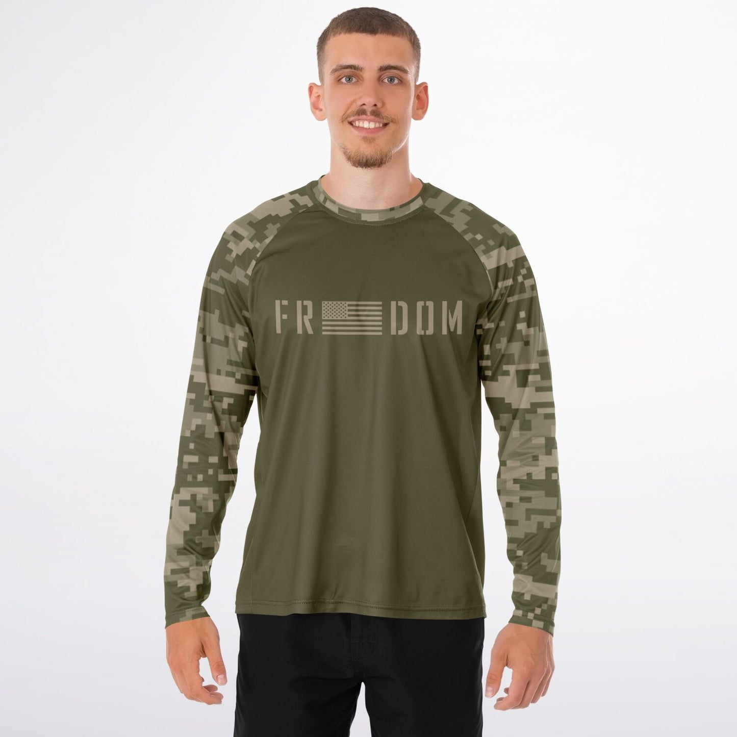Freedom UPF40 Long Sleeve Patriotic Tee