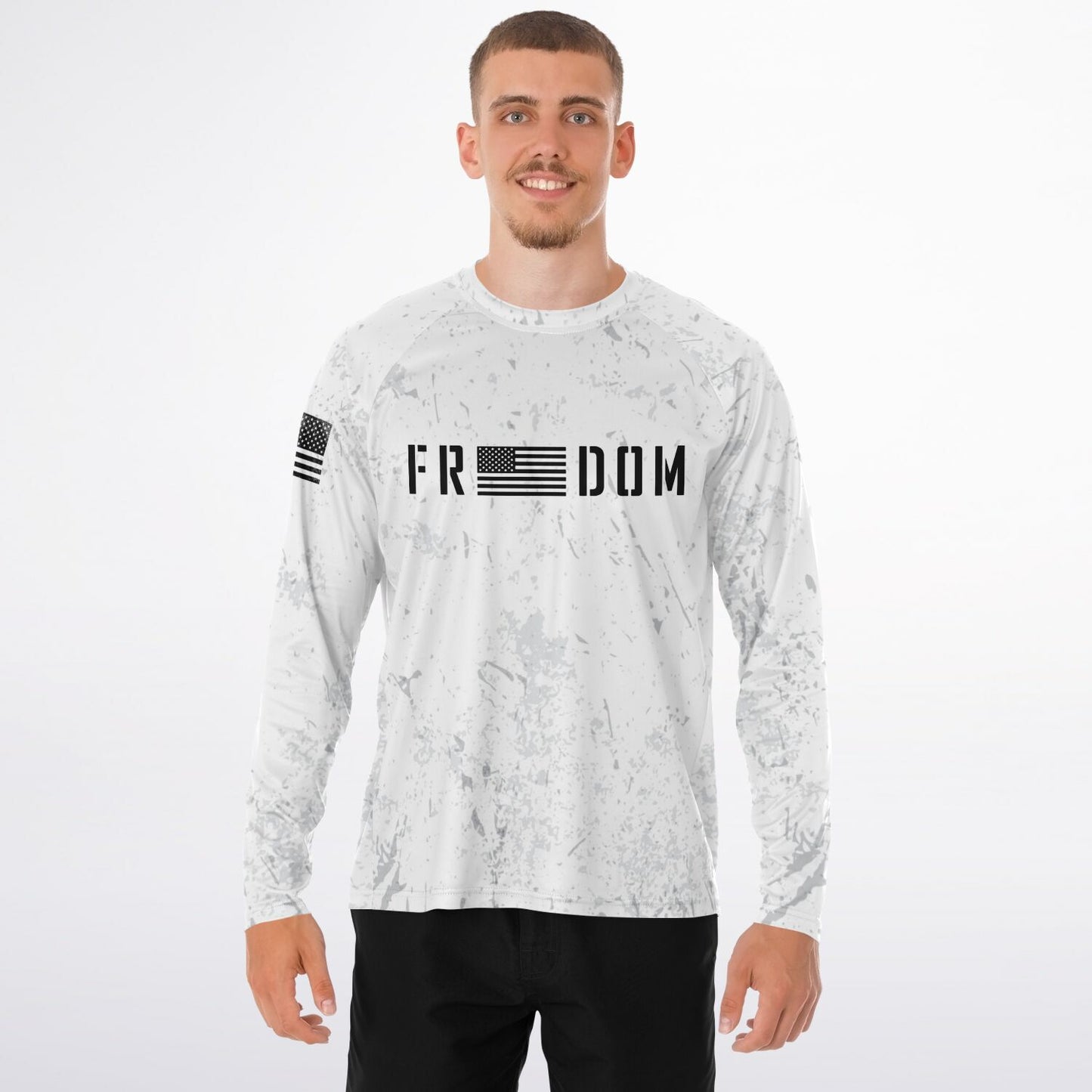 Freedom UPF40 Long Sleeve Patriotic Tee
