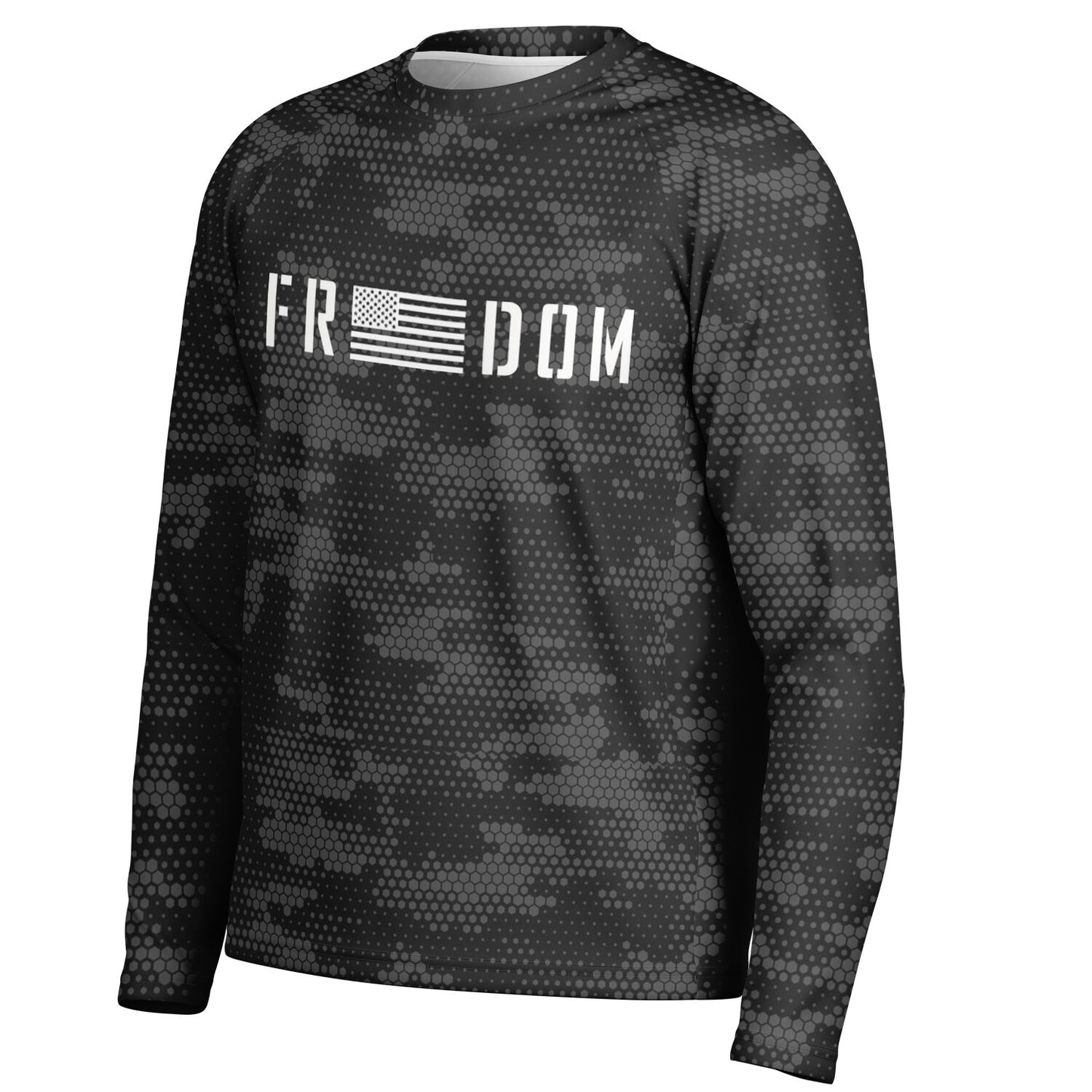 Freedom UPF40 Long Sleeve Patriotic Tee